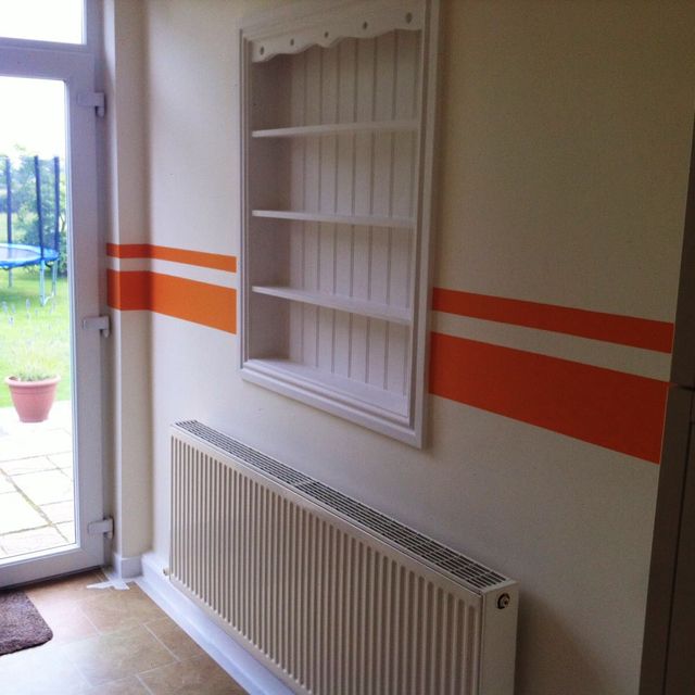 Double orange stripes added based on a customer request